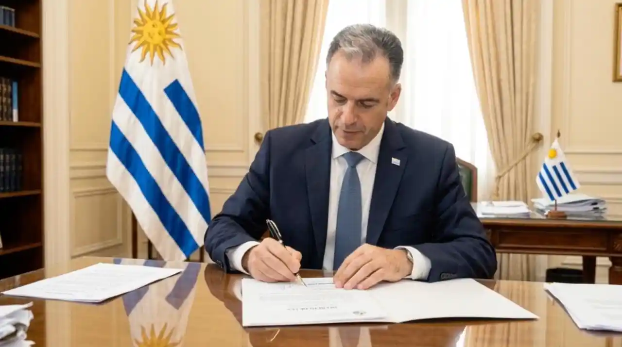 Official signing document